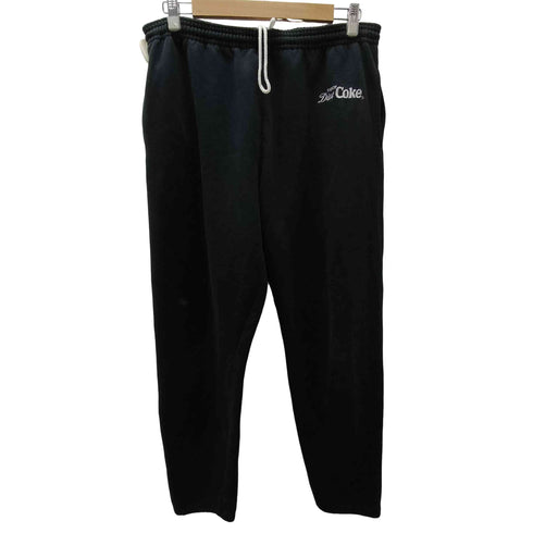 ジャージーズ JERZEES USA製 SUPER SWEATS ENJOY DIET COKE 企業ロゴ 刺繍 イージー スウェット パンツ ジョガー パンツ メンズ L