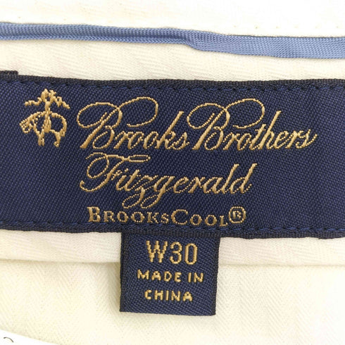 ブルックスブラザーズ BROOKS BROTHERS FITZGERALD センタープレススラックス メンズ W30