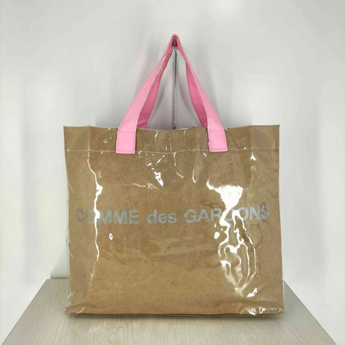 コムデギャルソンガール COMME DES GARCONS GIRL 19AW GIRL PVC クラフト トートバッグ レディース
