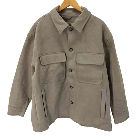 エイチアンドエム H&M フェイクスウェード シャツジャケット メンズ import:XL