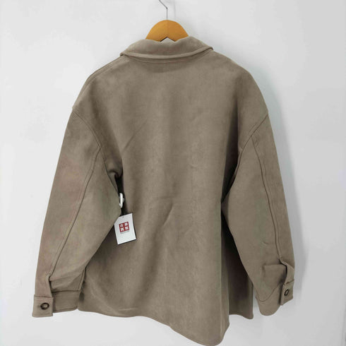 エイチアンドエム H&M フェイクスウェード シャツジャケット メンズ import:XL