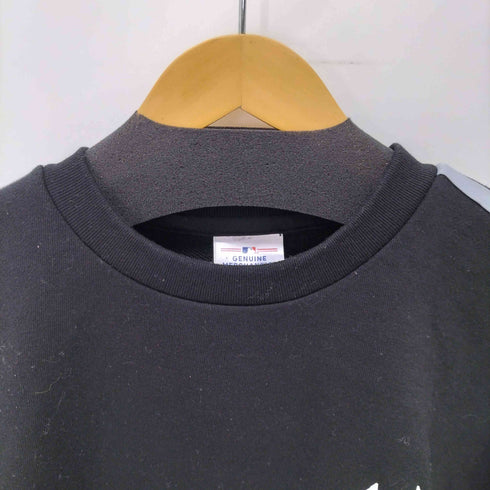 エムエルビー MLB grace サイドライン ビッグシルエット半袖プルオーバースウェット メンズ JPN:XL