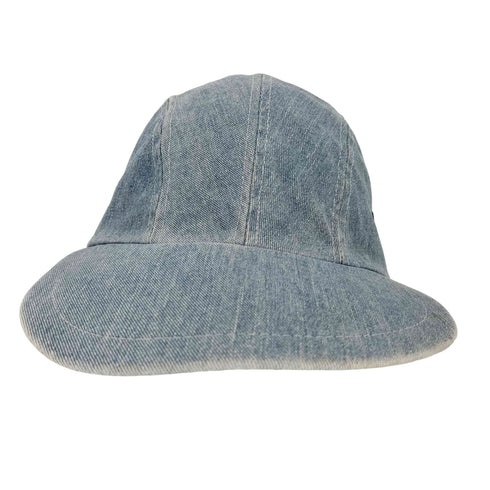 エルエルビーン L.L.Bean USA製 ロングビル デニム フィッシングキャップ メンズ L