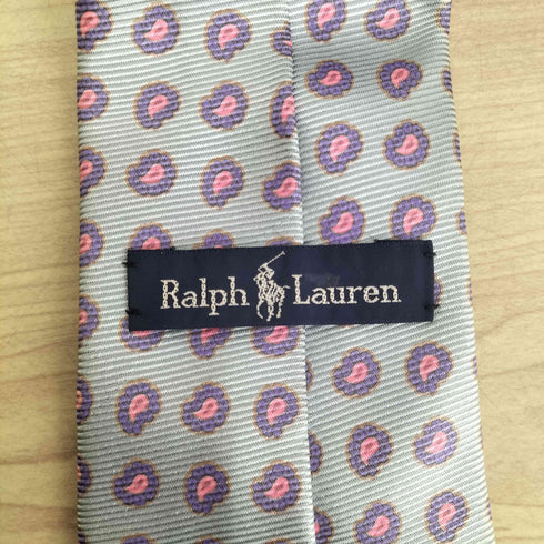 ラルフローレン RALPH LAUREN ペイズリーネクタイ メンズ