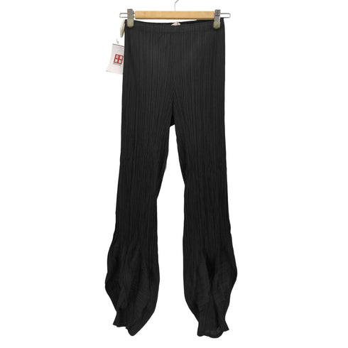 プリーツプリーズイッセイミヤケ PLEATS PLEASE ISSEY MIYAKE 06SS 裾変形 プリーツ パンツ レディース JPN:2