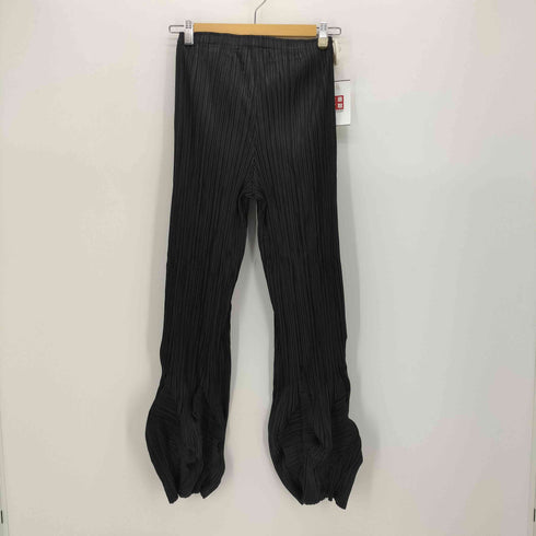 プリーツプリーズイッセイミヤケ PLEATS PLEASE ISSEY MIYAKE 06SS 裾変形 プリーツ パンツ レディース JPN:2