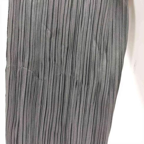 プリーツプリーズイッセイミヤケ PLEATS PLEASE ISSEY MIYAKE 06SS 裾変形 プリーツ パンツ レディース JPN:2