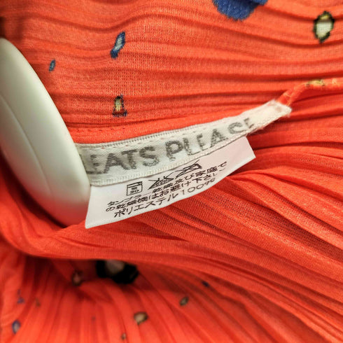 プリーツプリーズイッセイミヤケ PLEATS PLEASE ISSEY MIYAKE 00SS ミレニアムクリシュナプリント 釈迦 ワンピース レディース JPN:4