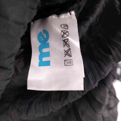 ミー イッセイミヤケ me ISSEY MIYAKE 07AW 裏地ストライプ プリーツ イージー スカート レディース