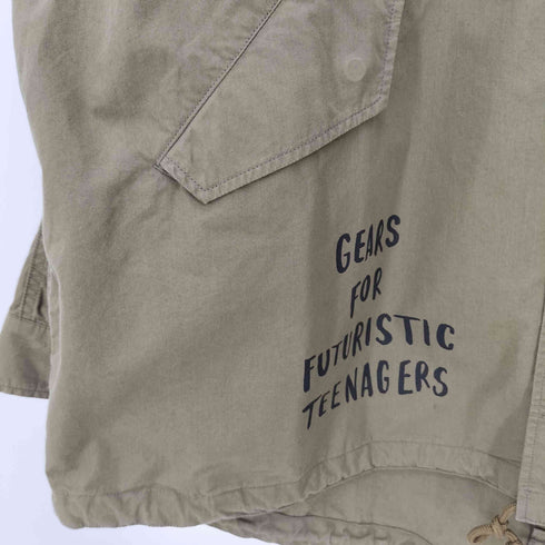 ヒューマンメイド HUMAN MADE 23aw HOODED COAT Olive Drab フーデッドコート オリーブ ドラブ メンズ JPN:XL