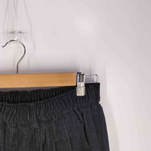 キュウジツトウタ 休日と詩 3タック 細畝 コーデュロイワイドパンツ レディース