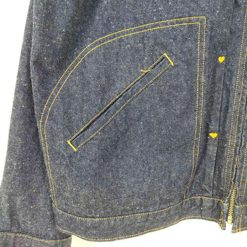 ヒューマンメイド HUMAN MADE 25aw ZIP-UP DENIM WORK JACKET メンズ import:XXL