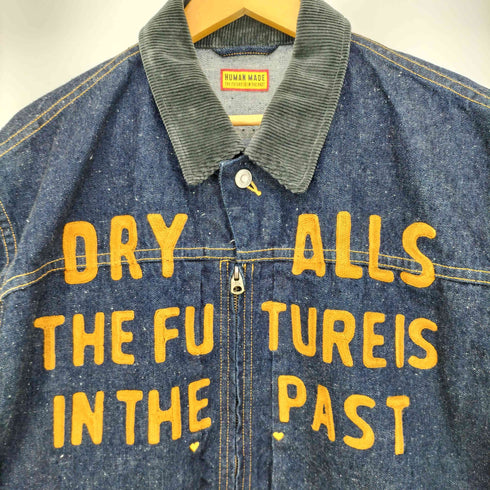 ヒューマンメイド HUMAN MADE 25aw ZIP-UP DENIM WORK JACKET メンズ import:XXL
