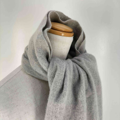 クロエ Chloe ロゴ刺繍 フリンジ マフラー レディース