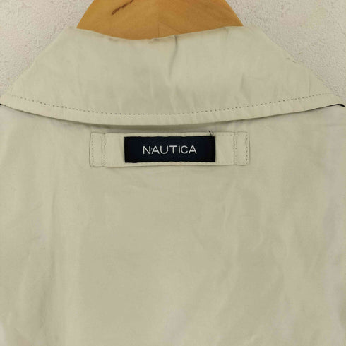 ノーティカ NAUTICA 刺繍入り 裏地チェック ジップアップ ジャケット メンズ import:M