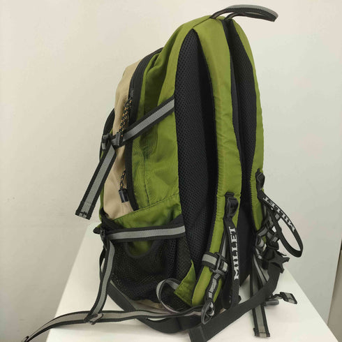 ミレー MILLET ロゴ刺繍 ナイロンバックパック メンズ