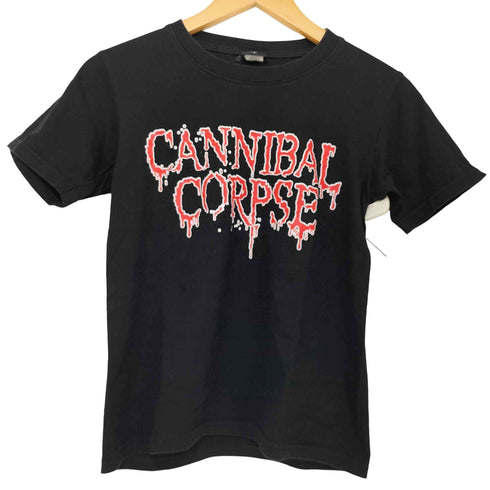デスメタルバンド ロゴ アートワーク プリント S/S Tシャツ メンズ import:S