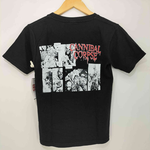 デスメタルバンド ロゴ アートワーク プリント S/S Tシャツ メンズ import:S