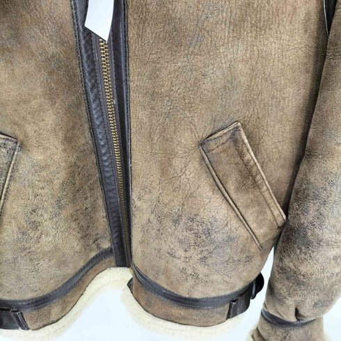 ショット Schott USA製 TYPE B-3 リアルムートン フライトジャケット メンズ 40