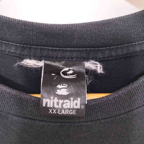 ナイトレイド Nitraid ロゴプリント ショートスリーブ クルーネックTシャツ メンズ XX-LARGE
