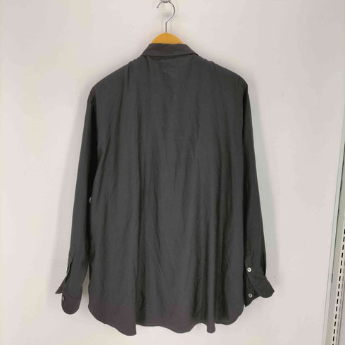 ブラームス BLURHMS ウォッシュドシルクシャツ メンズ JPN:3