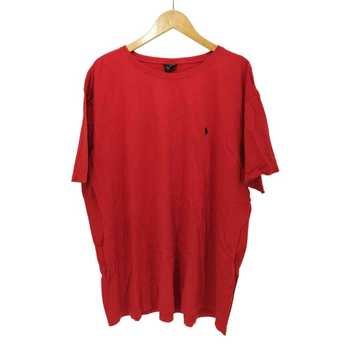 ポロバイラルフローレン Polo by RALPH LAUREN 90S ポニー刺繍 ショートスリーブクルーネックTシャツ メンズ XXL