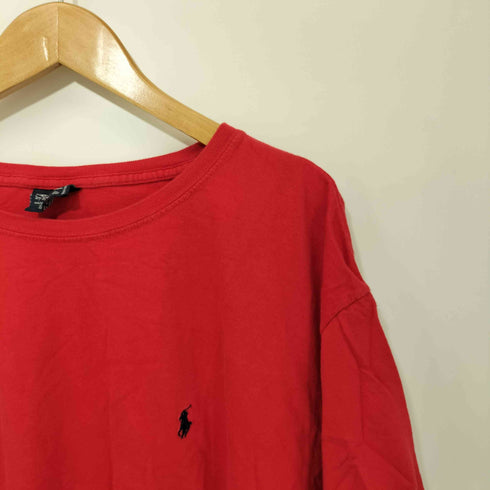 ポロバイラルフローレン Polo by RALPH LAUREN 90S ポニー刺繍 ショートスリーブクルーネックTシャツ メンズ XXL