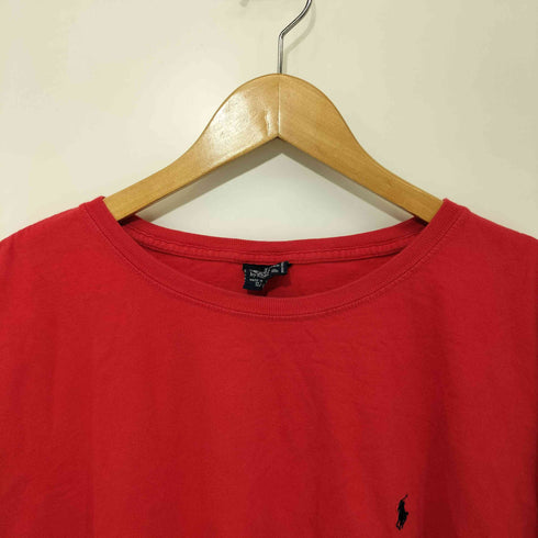 ポロバイラルフローレン Polo by RALPH LAUREN 90S ポニー刺繍 ショートスリーブクルーネックTシャツ メンズ XXL