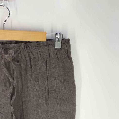 サマンサモスモス samansa Mos2 裾ギャザーレース付きパンツ レディース FREE