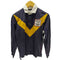 ラグビーラルフローレン Rugby Ralph Lauren 90-00S ワッペン 刺繍 ナンバリング 12 Vライン L/S ラガー ポロ シャツ メンズ import:XS