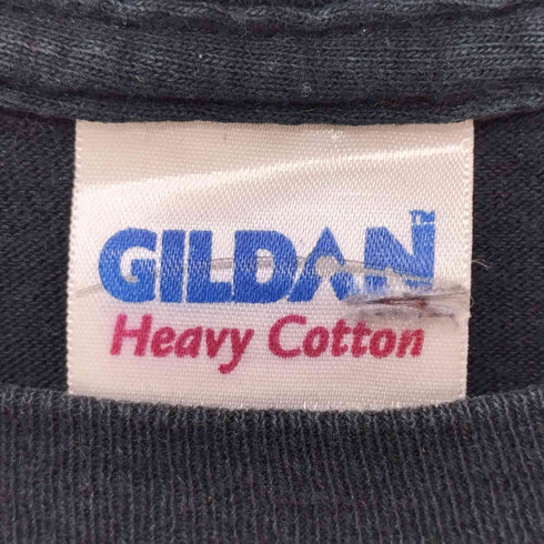 00s GILDANボディ ヘヴィメタル ニューメタル グルーヴメタル スラッジメタル ストーナーメタル メタルコア デスコア アートワーク ロゴ プリント フェスティバル S/S Tシャツ メンズ import:XL