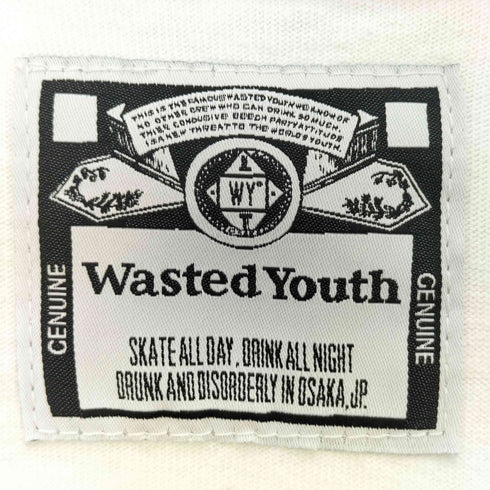 ウェイステッドユース WASTED YOUTH 25ss EAGLE T-SHIRT メンズ JPN:XXL