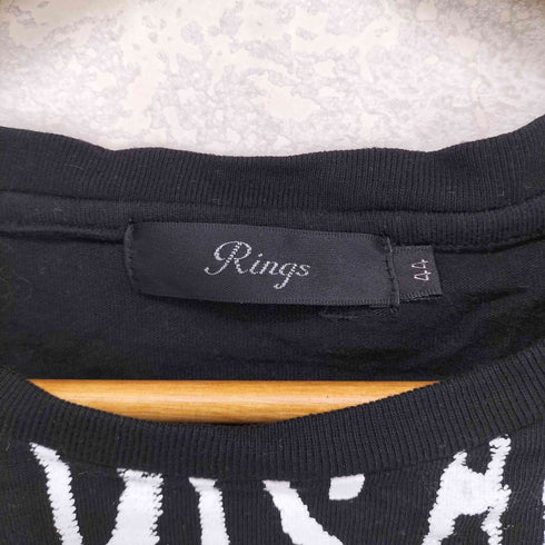 リングス Rings ロゴプリント S/S Tシャツ Y2K メンズ 44