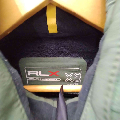 ポロスポーツ POLO SPORT RLX 90-00S 裏地フリース 袖 勇 強 刺繍 カスタム ナイロン ポリ スイッチング テック ブルゾン ジャケット ダブルジップ メンズ import:XS