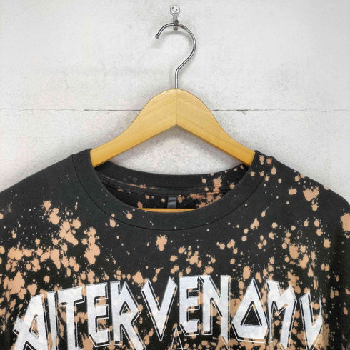 オルターベノム ALTER VENOMV ブリーチ加工オーバーサイズ S/S Tシャツ メンズ