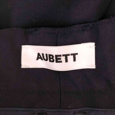 AUBBETT SILK DOUBLE CLOTH BAGGY TROUSERS メンズ JPN:S