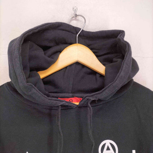 オルターベノム ALTER VENOMV 総柄プリントオーバーサイズプルオーバーパーカー メンズ