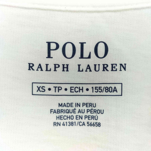 ポロラルフローレン POLO RALPH LAUREN Peace Love Polo クルーネックTシャツ レディース JPN:XS