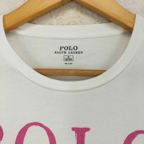 ポロラルフローレン POLO RALPH LAUREN ロゴプリント クルーネックTシャツ レディース JPN:M
