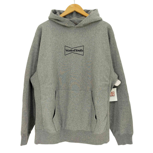 ウェイステッドユース WASTED YOUTH OTSUMO PLAZA EXCLUSIVE ITEM フラワー缶 プリント フーディー メンズ JPN:XXL