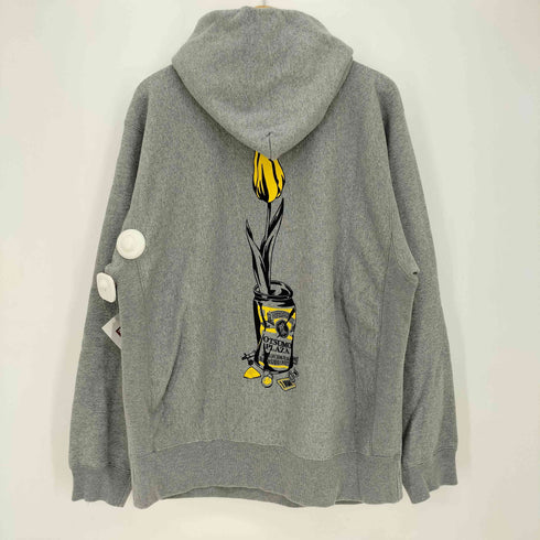 ウェイステッドユース WASTED YOUTH OTSUMO PLAZA EXCLUSIVE ITEM フラワー缶 プリント フーディー メンズ JPN:XXL