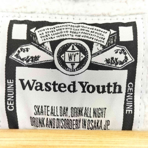 ウェイステッドユース WASTED YOUTH OTSUMO PLAZA EXCLUSIVE ITEM フラワー缶 プリント フーディー メンズ JPN:XXL