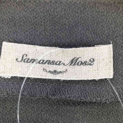 サマンサモスモス samansa Mos2 ダブル釦ワンピース レディース FREE