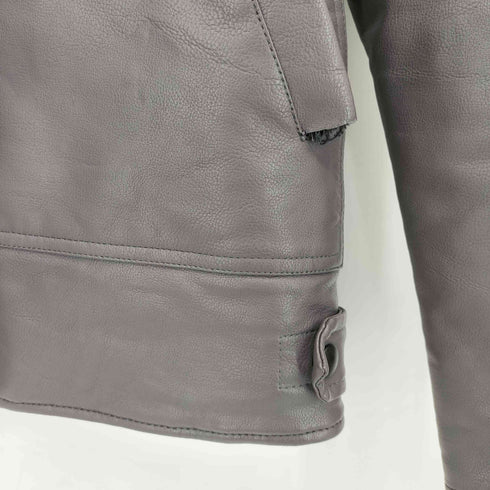 アズールバイマウジー AZUL by moussy RYAN ECO LEATHER BLOUSON ライアンエコレザーブルゾン メンズ M
