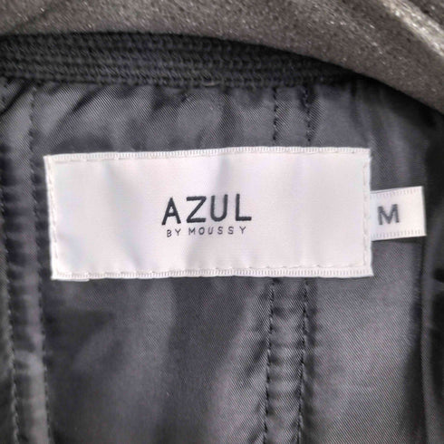 アズールバイマウジー AZUL by moussy RYAN ECO LEATHER BLOUSON ライアンエコレザーブルゾン メンズ M