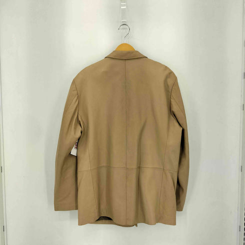 バルマン BALMAIN ラムレザーテーラードジャケット メンズ LL