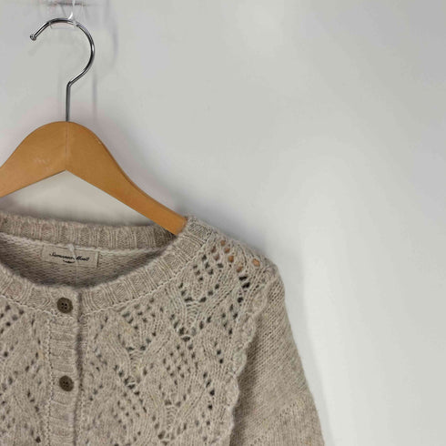 サマンサモスモス samansa Mos2 かぎ針スカラップ切替カーディガン レディース FREE