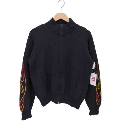 ハーレーダビッドソン HARLEY-DAVIDSON ジップアップニットセータージャケット メンズ JPN:M