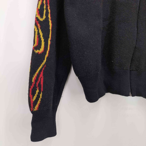 ハーレーダビッドソン HARLEY-DAVIDSON ジップアップニットセータージャケット メンズ JPN:M