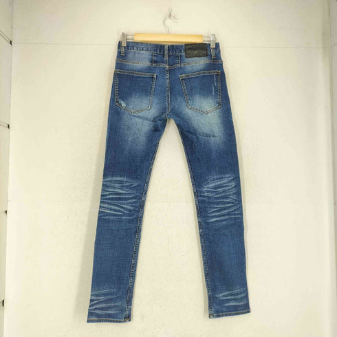 DIVINER RECKLESS LIFE リペア加工スキニーデニムパンツ Y2K domestic メンズ S